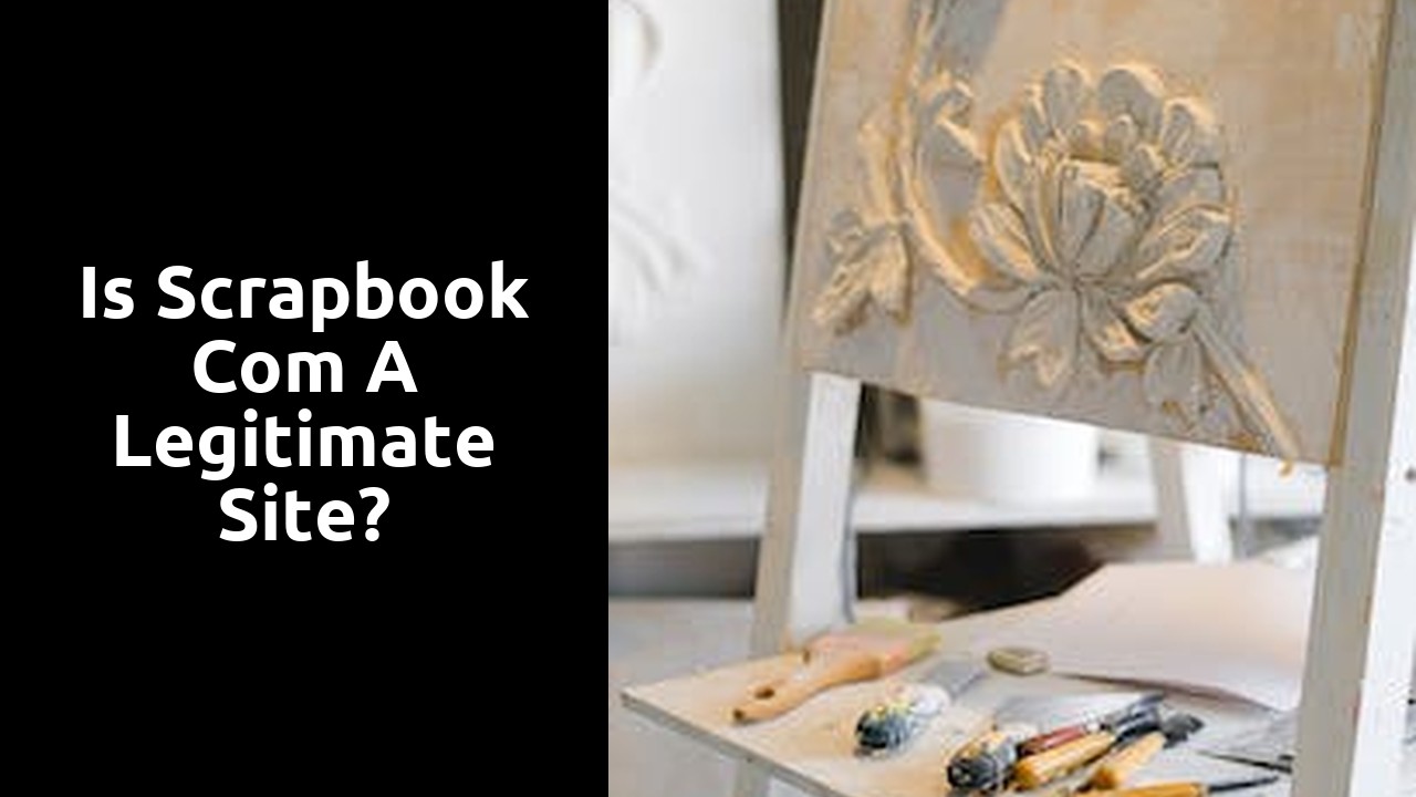 Is scrapbook com a legitimate site?